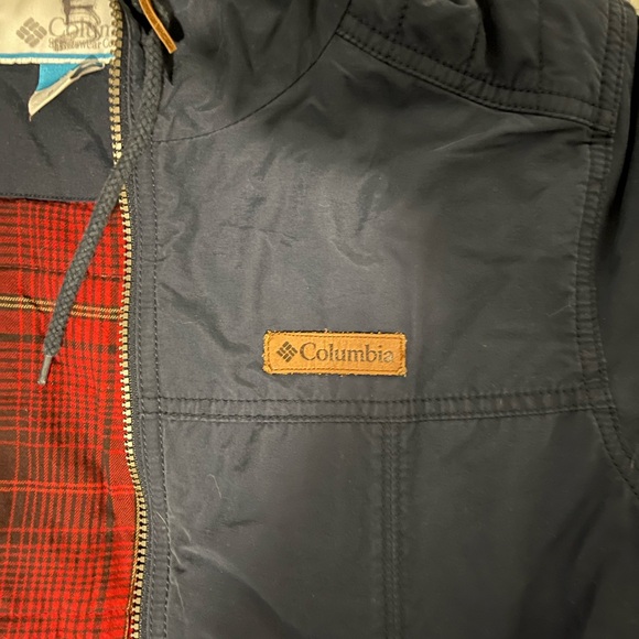 Columbia Women’s Medium Navy Blue Long Winter Coat - Picture 3 of 6